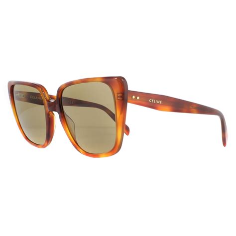 celine cl40047i|Celine CL40047I 53E Paris Cat Eye Havana Blonde Brown .